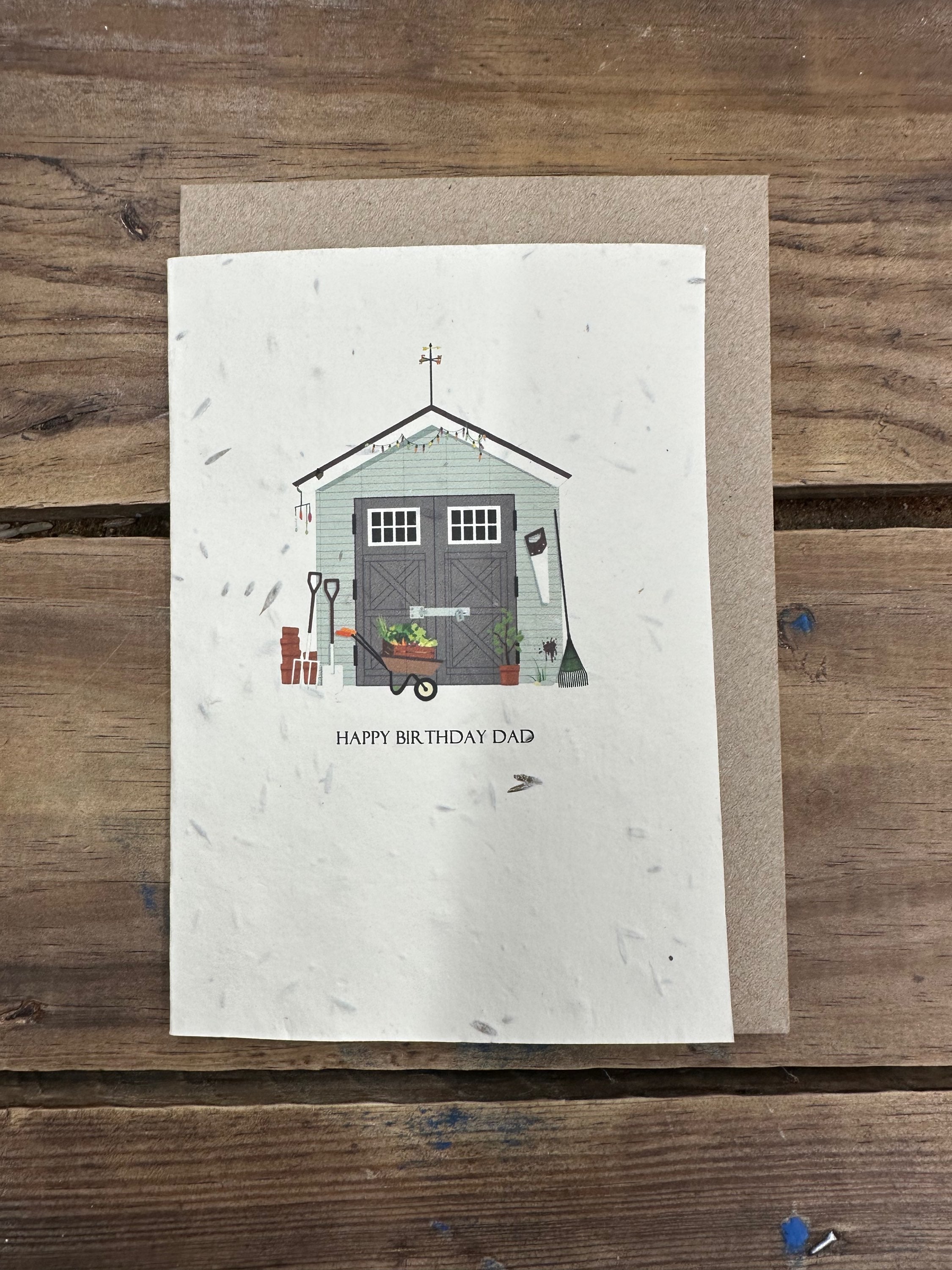 Birthday Dad Plantable Seed Card image 0