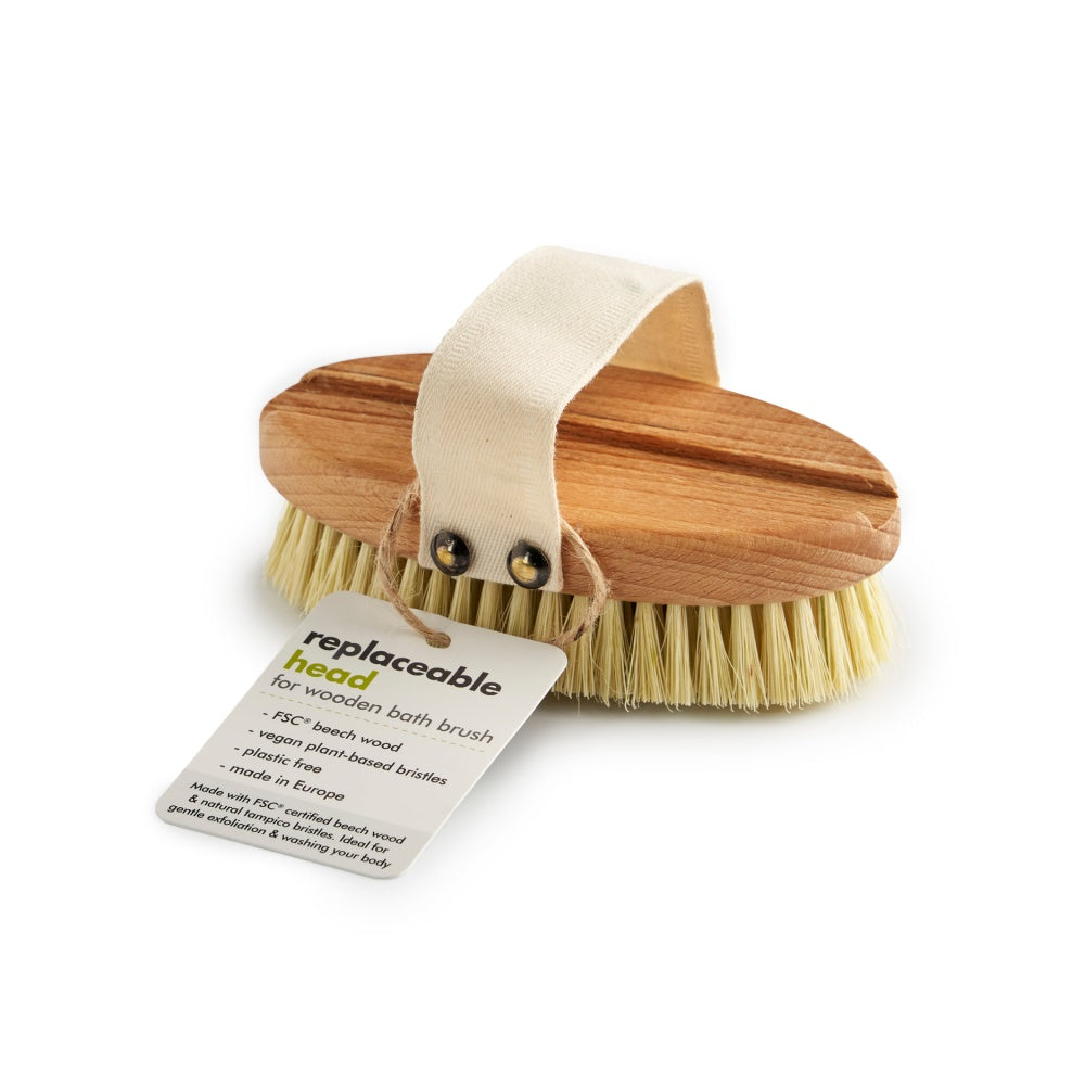 Bath Brush - Replaceable Head - EcoLiving image 0