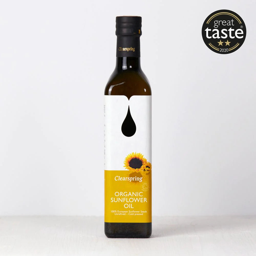 Sunflower Oil - Organic Clearspring - 500ml image 0