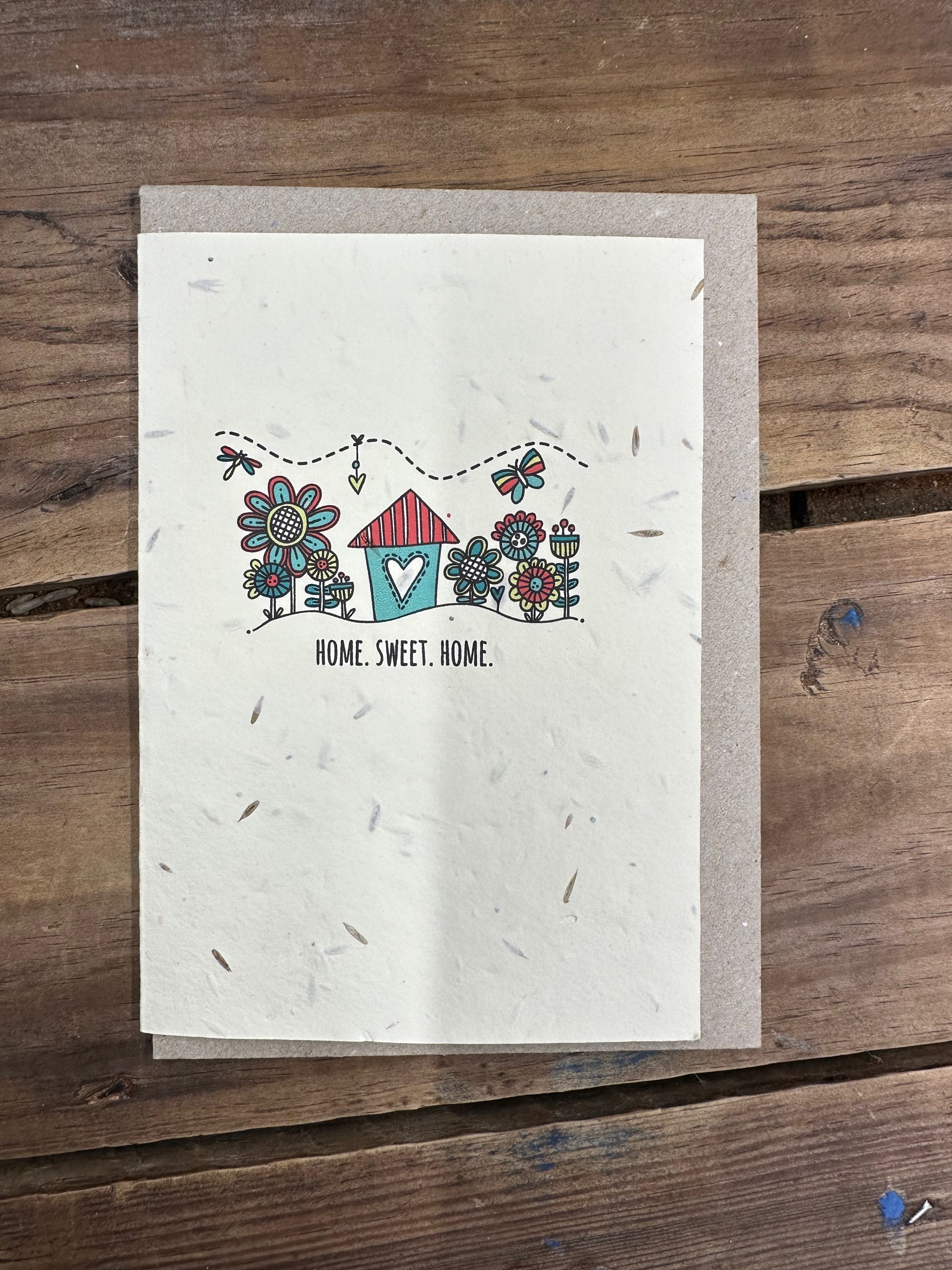 Home Sweet Home Plantable Seed Card image 0