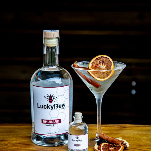Lucky Bee Gin - Rhubarb image 0