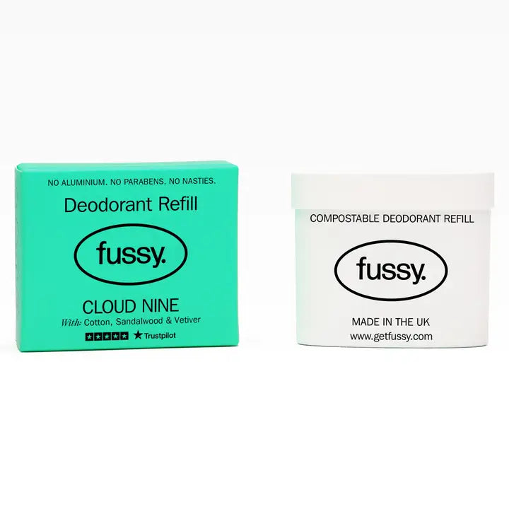 Fussy Natural Deodorant Refill - Cloud Nine image 0