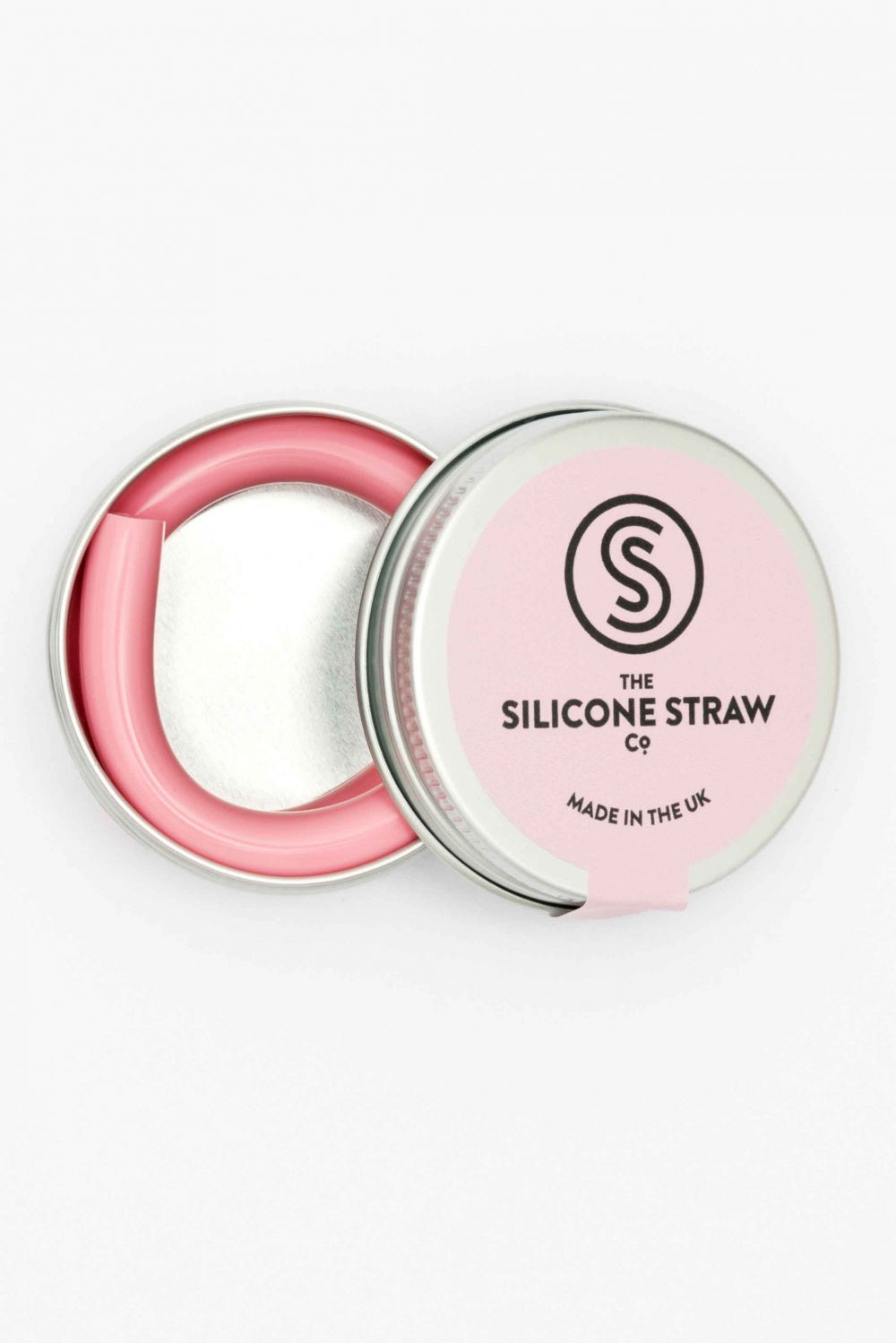 Straw Reusable Silicone in Travel Tin image 4