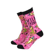 Bamboo Sock's - Women's - Wild Thing image 0