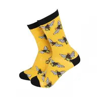 Bamboo Sock's - Women's - Bee image 0
