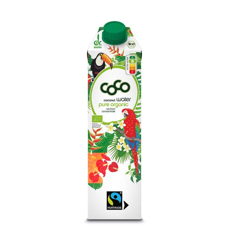 Dr Martins Coconut Water - Organic - 1l image 0