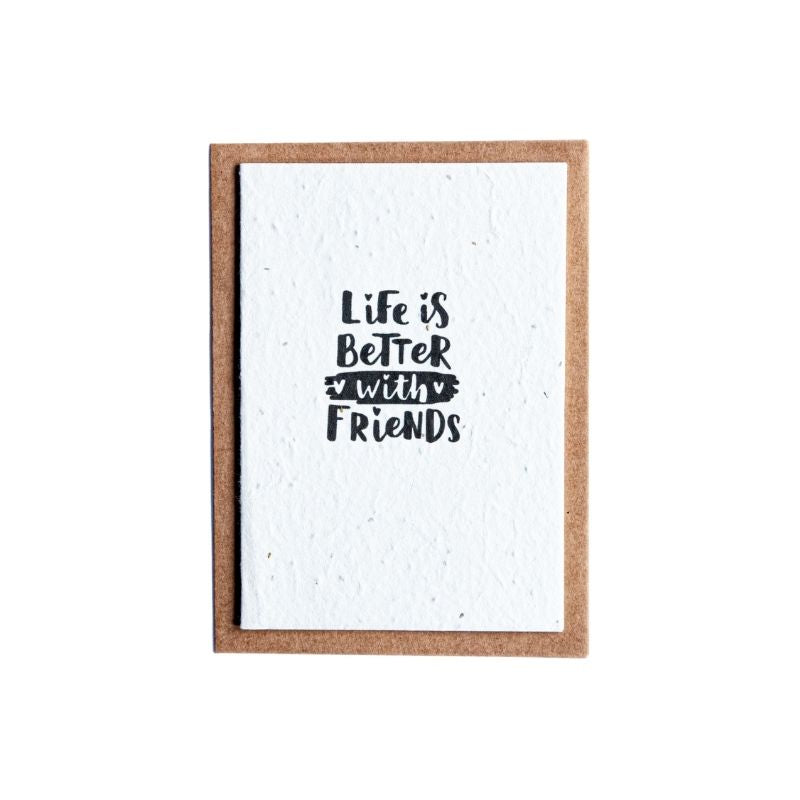 Better With Friends Plantable Seed Card image 0