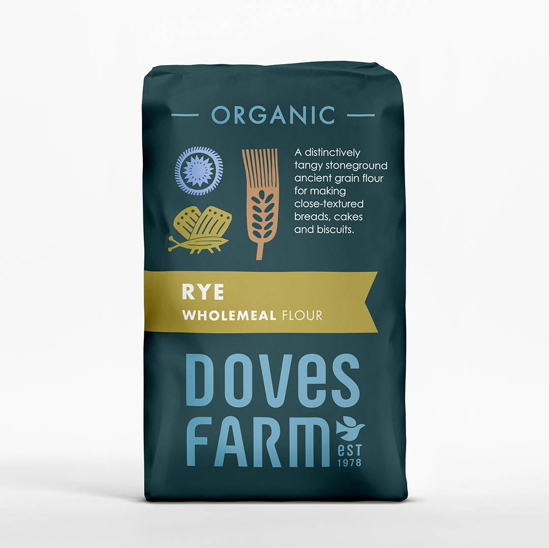 Rye Flour - Wholemeal Doves Farm - 1kg image 0