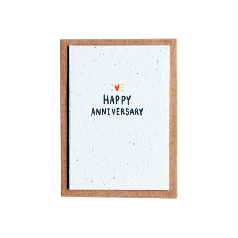 Happy Anniversary Plantable Seed Card image 0
