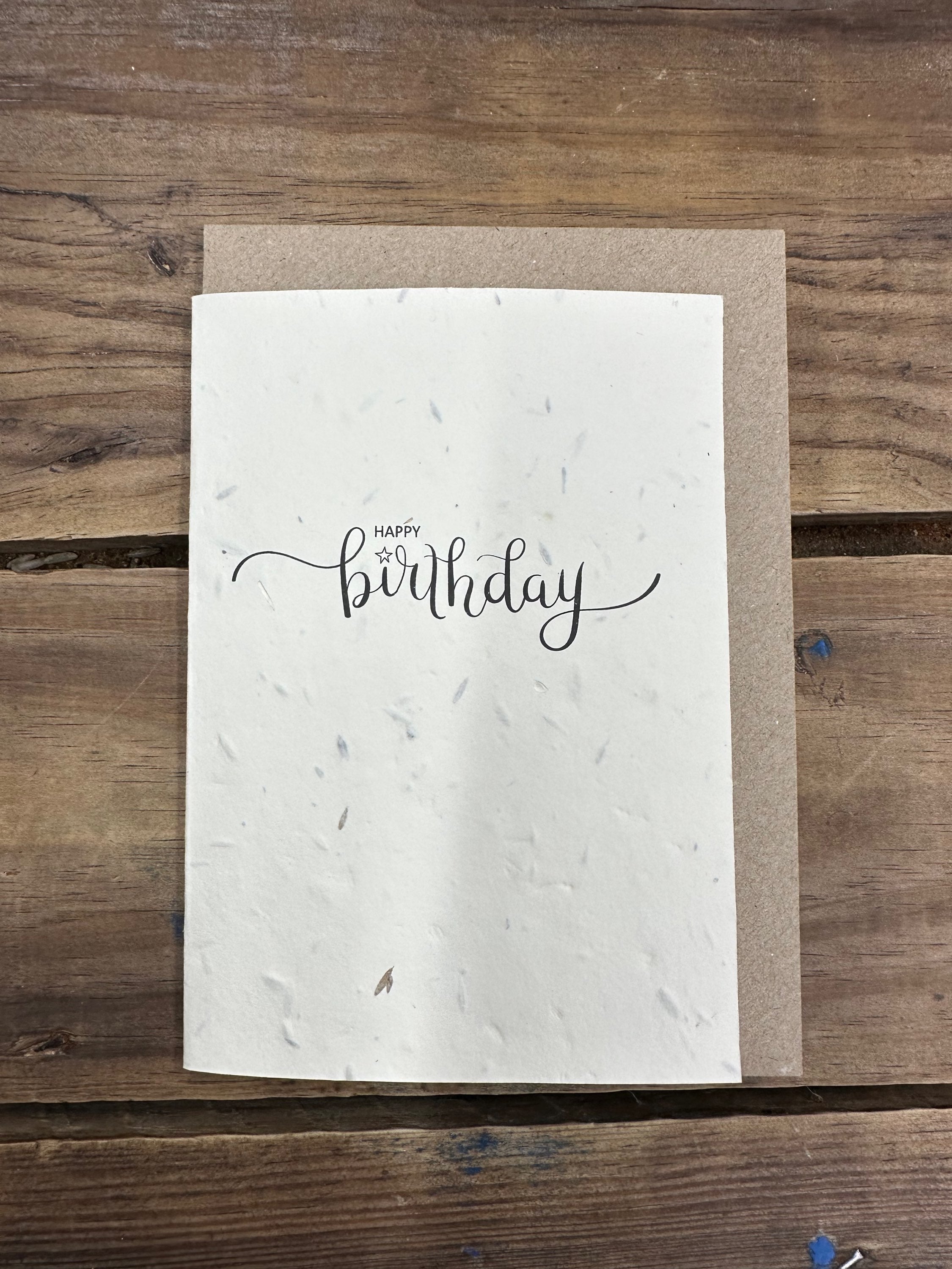 Happy Birthday Plantable Seed Card image 0