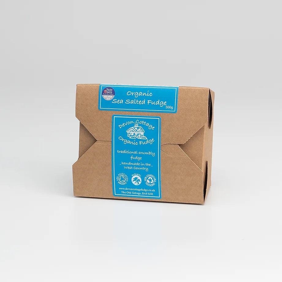 Devon Cottage Organic Fudge Box - Sea Salt image 0