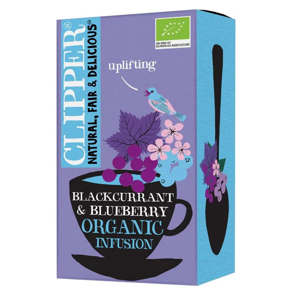 Clipper Tea - Blackcurrant & Blueberry Bags image 0
