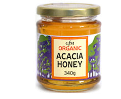 Honey - GFM Organic Acacia Honey - 340g image 0