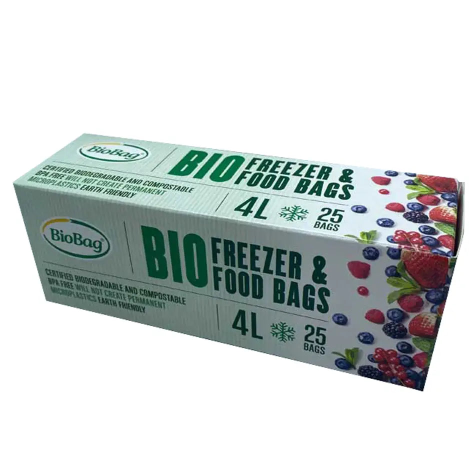 Compostable Food & Freezer Bags - 4 Litre image 0