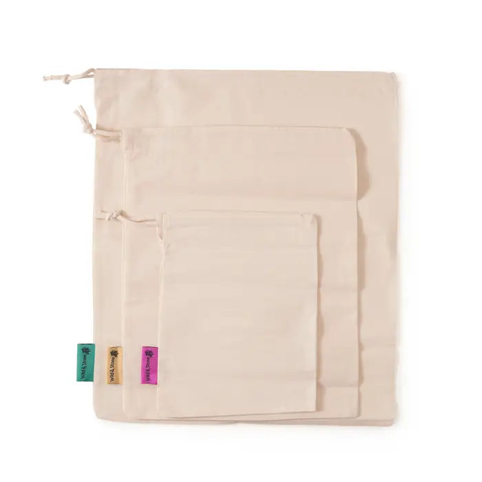 Produce Bag - Organic Cotton - 3 Pack image 0