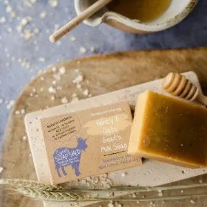 Cyril's Soap Shed - Honey, Oats & Goats Milk Soap image 0