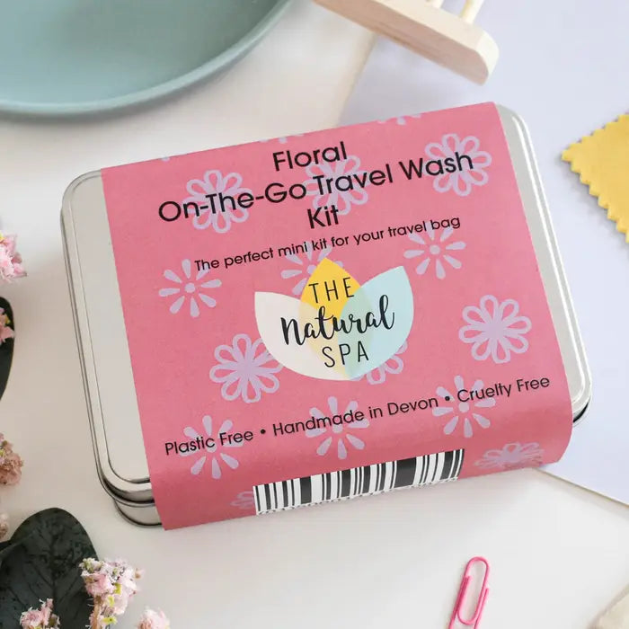 Natural Spa - Mini "On-The-Go" Travel Wash Kit - Floral image 0