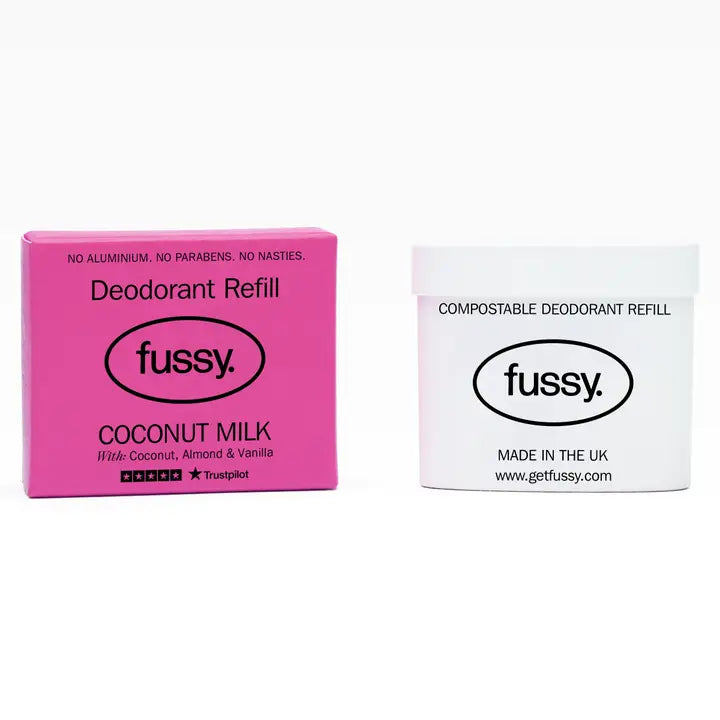 Fussy Natural Deodorant Refill - Coconut Milk image 0