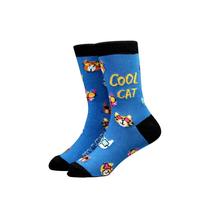 Bamboo Sock's - Kids - Cool Cat image 0