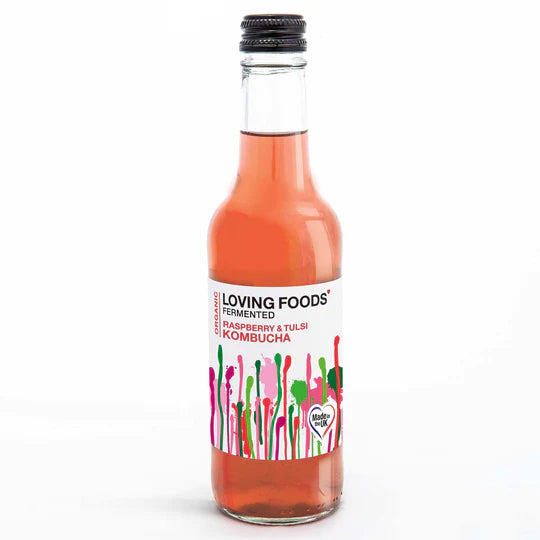 Loving Foods - Kombucha Raspberry & Tulsi - Organic image 0