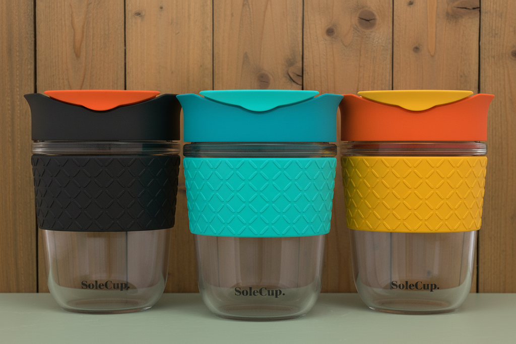 All 3 Glass Cups - Out and About