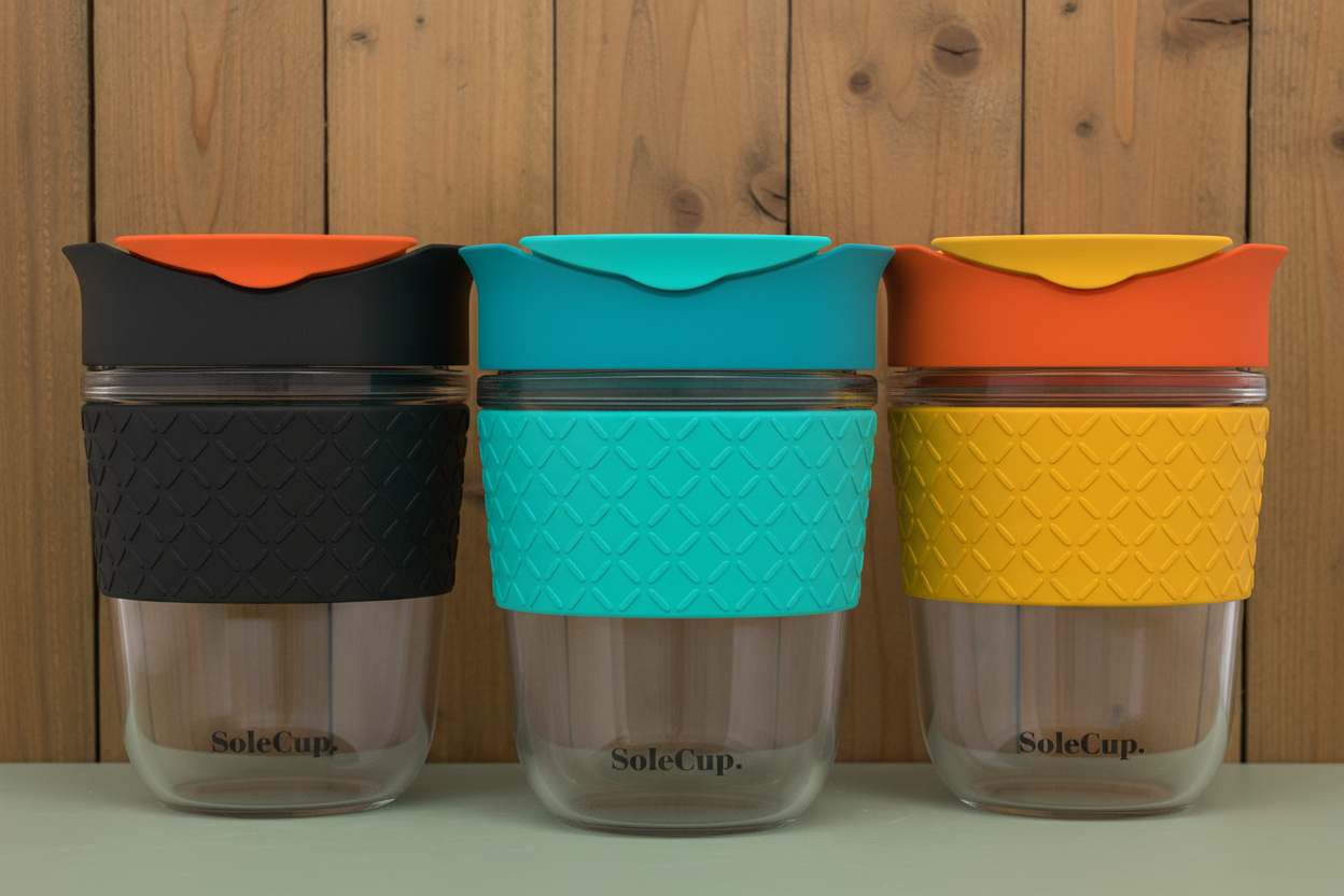 All 3 Glass Cups - Out and About
