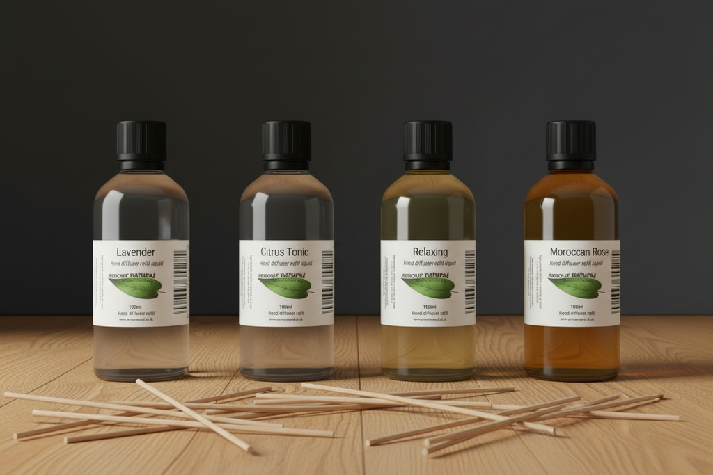 All 4 Refill Bottles - With Reeds