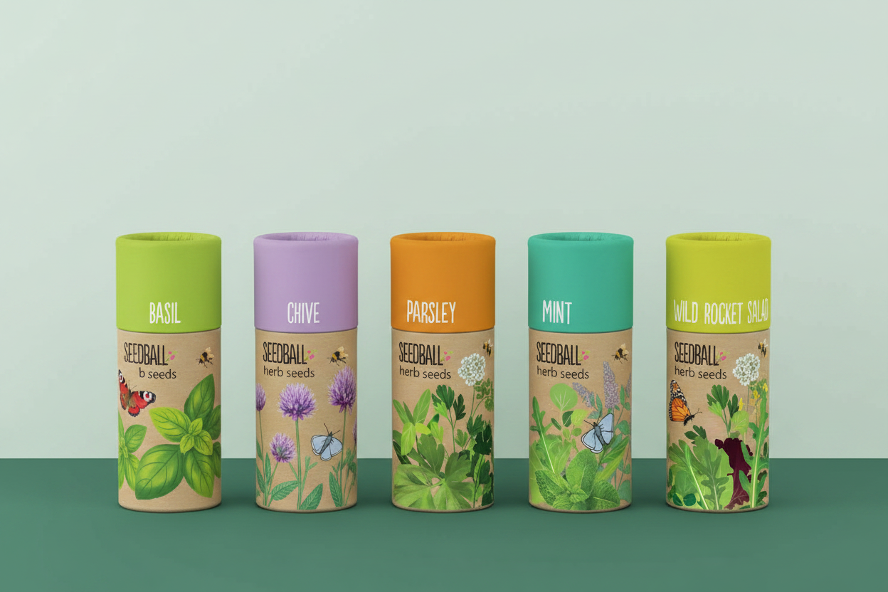 All 5 Herb Tubes - Individual References