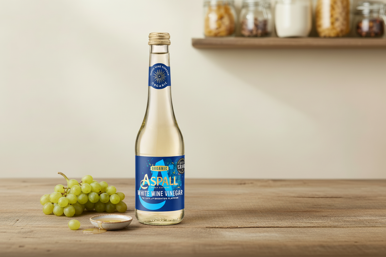 Aspall Organic White Wine Vinegar Pantry Style