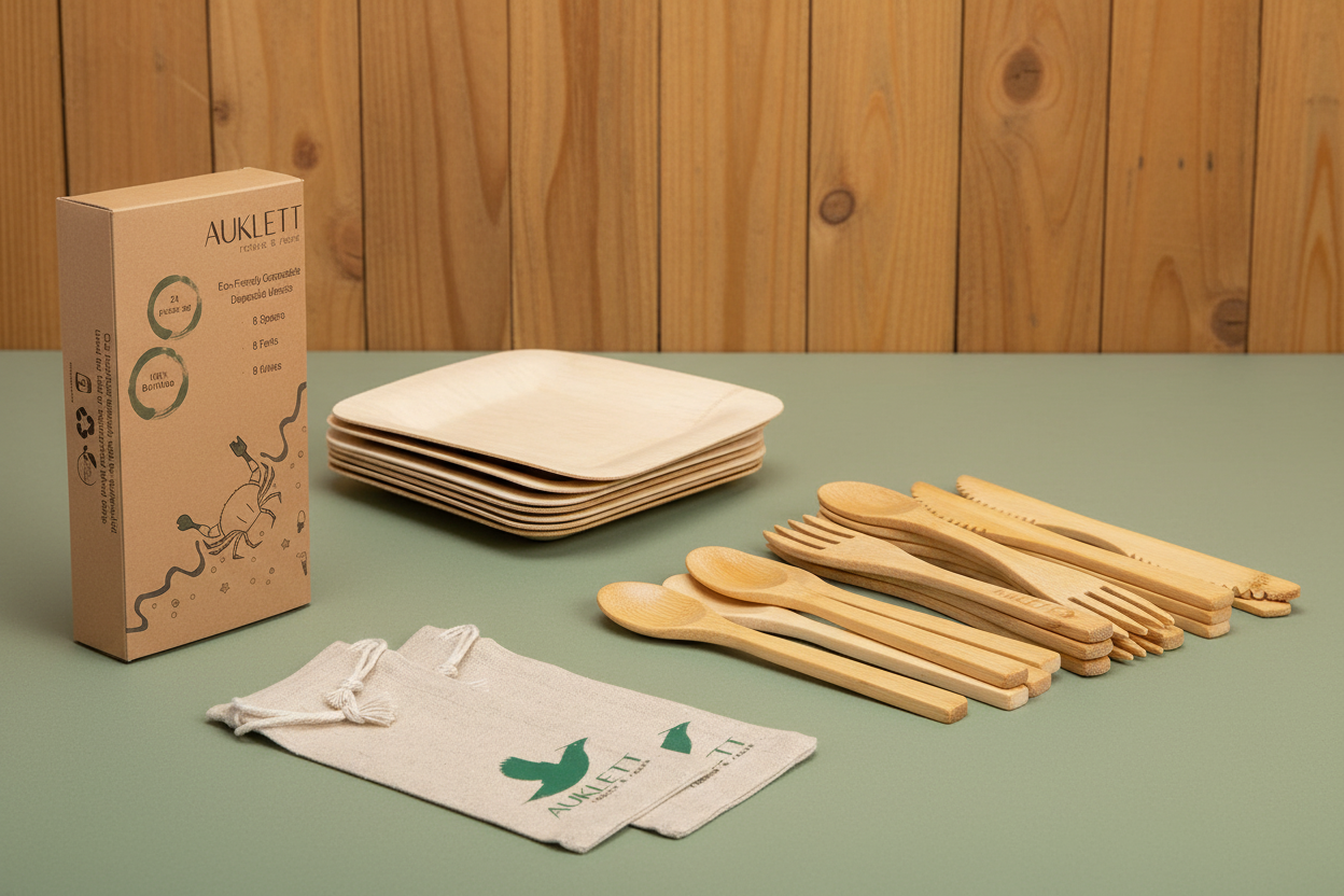 Auklett - Plates Up, Cutlery Flat