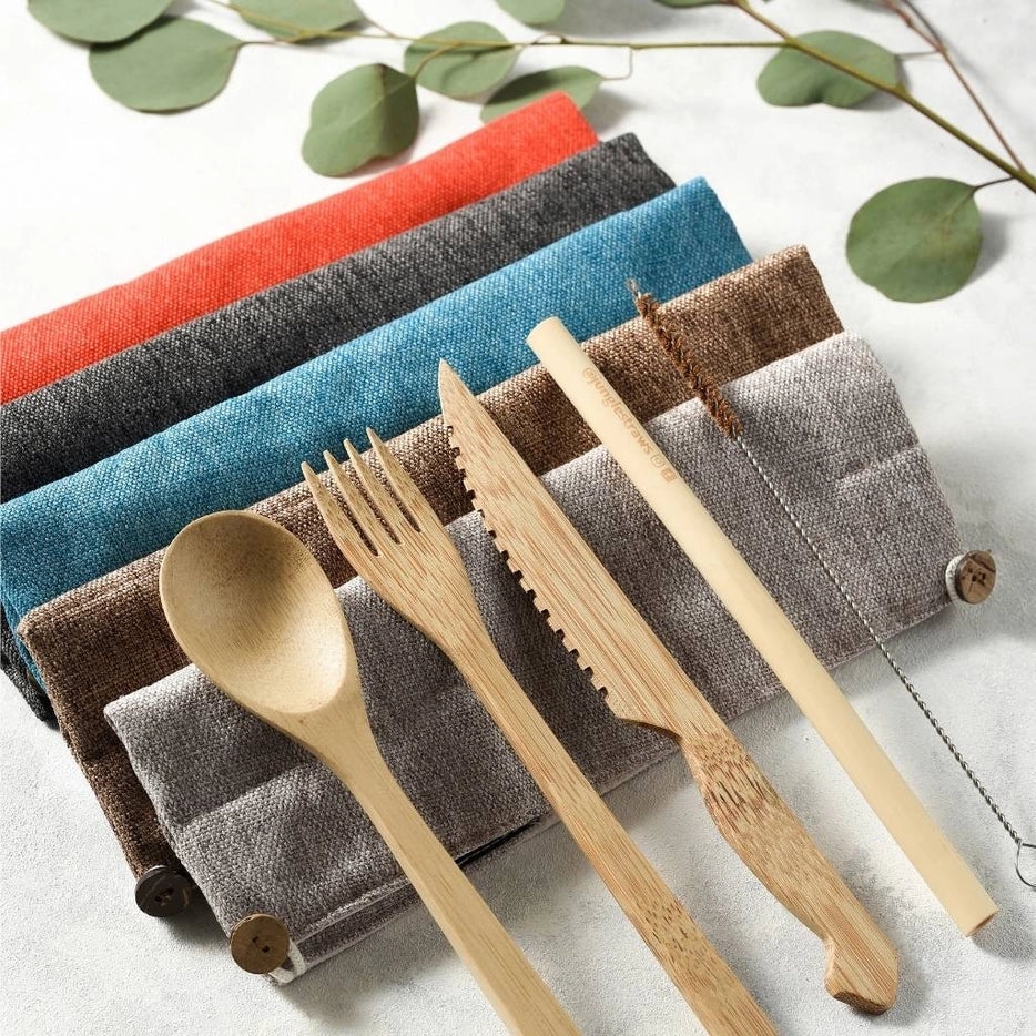 Cutlery Set - Bamboo - Jungle Culture image 0