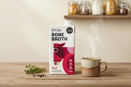 Beef Bone Broth with Mug