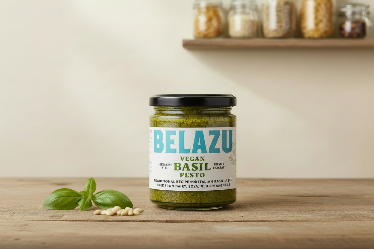 Belazu Vegan Basil Pesto - Pantry Style