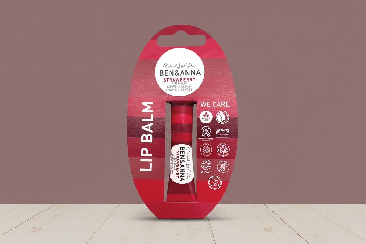 Ben & Anna Lip Balm - Strawberry