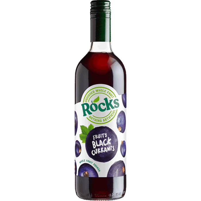 Rocks - Blackcurrant Squash - 740ml image 0