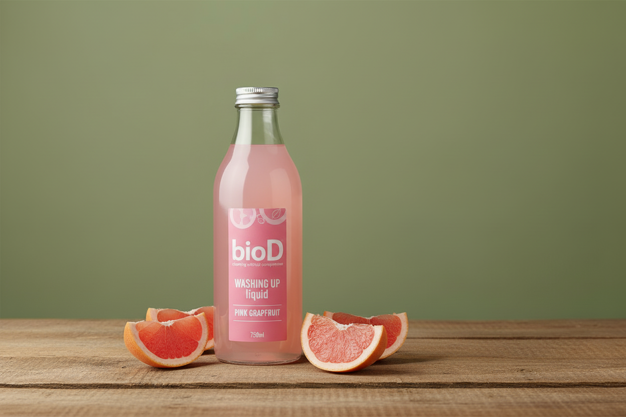 Bio D Washing Up Liquid - Full Bottle Landscape