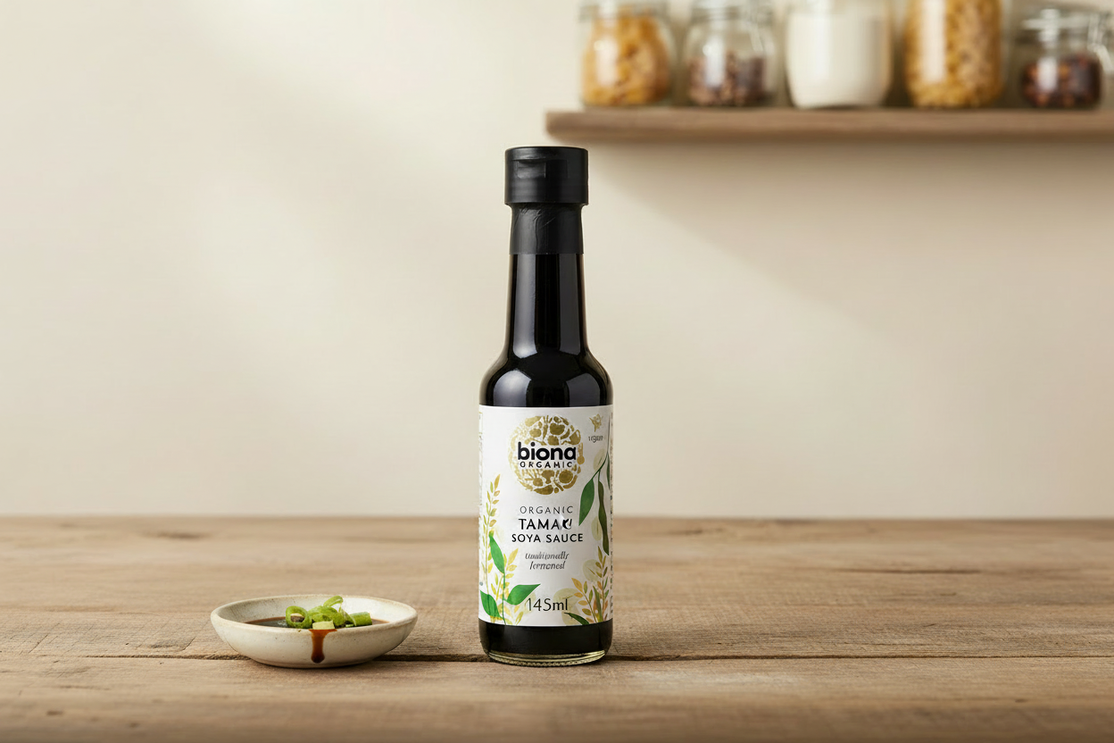 Biona Tamari Soya Sauce - Pantry Scene