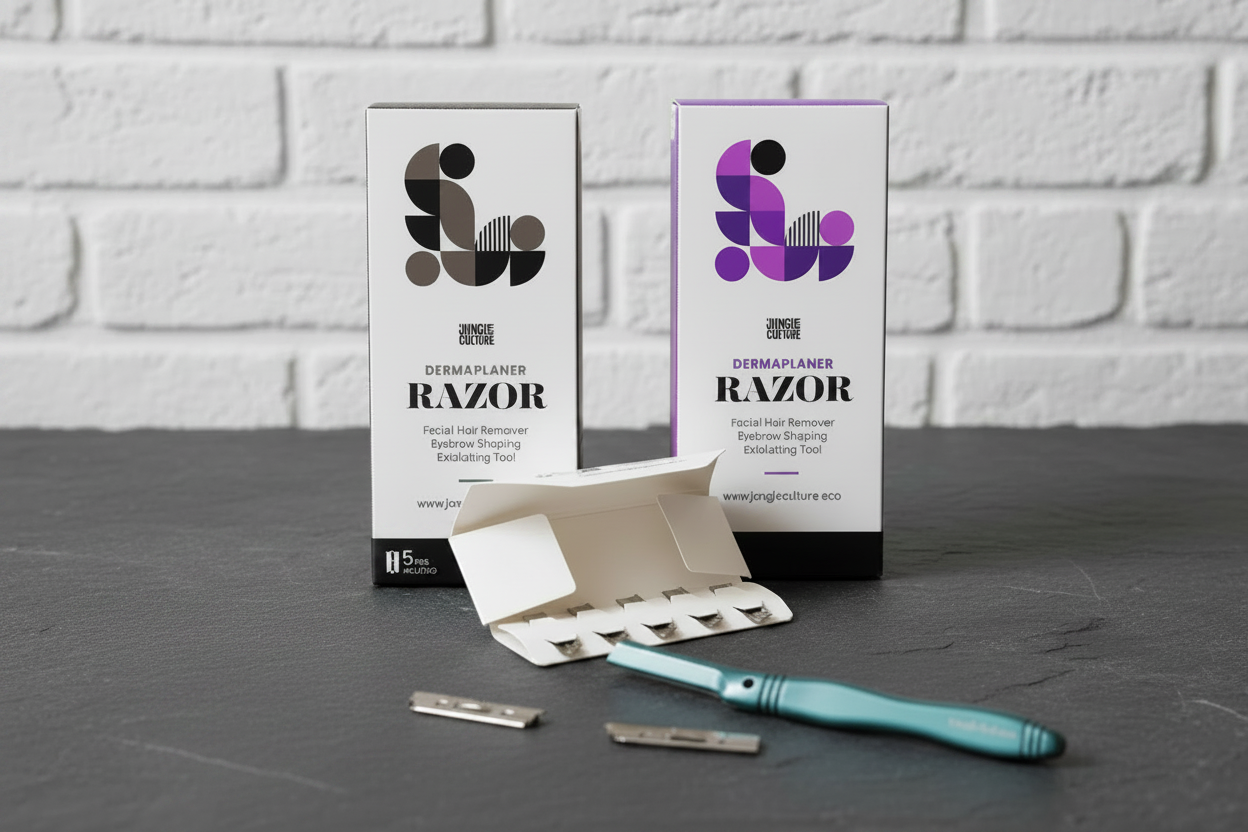 Dermablade Razor Replacement Dermaplaner Replacement Blades x5 - Jungle Culture | Plastic-Free ...