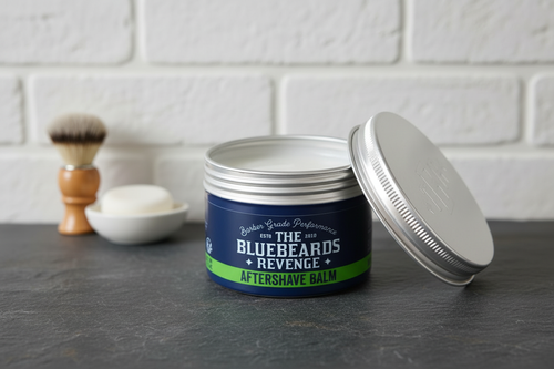 Bluebeards Revenge Aftershave Balm - Lid on Right
