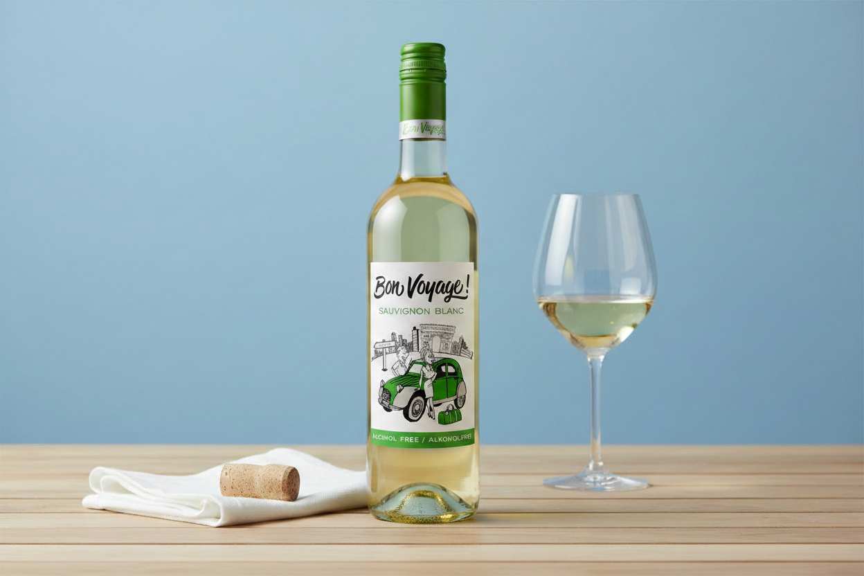 Bon Voyage! - Sauvignon Blanc clear bottle