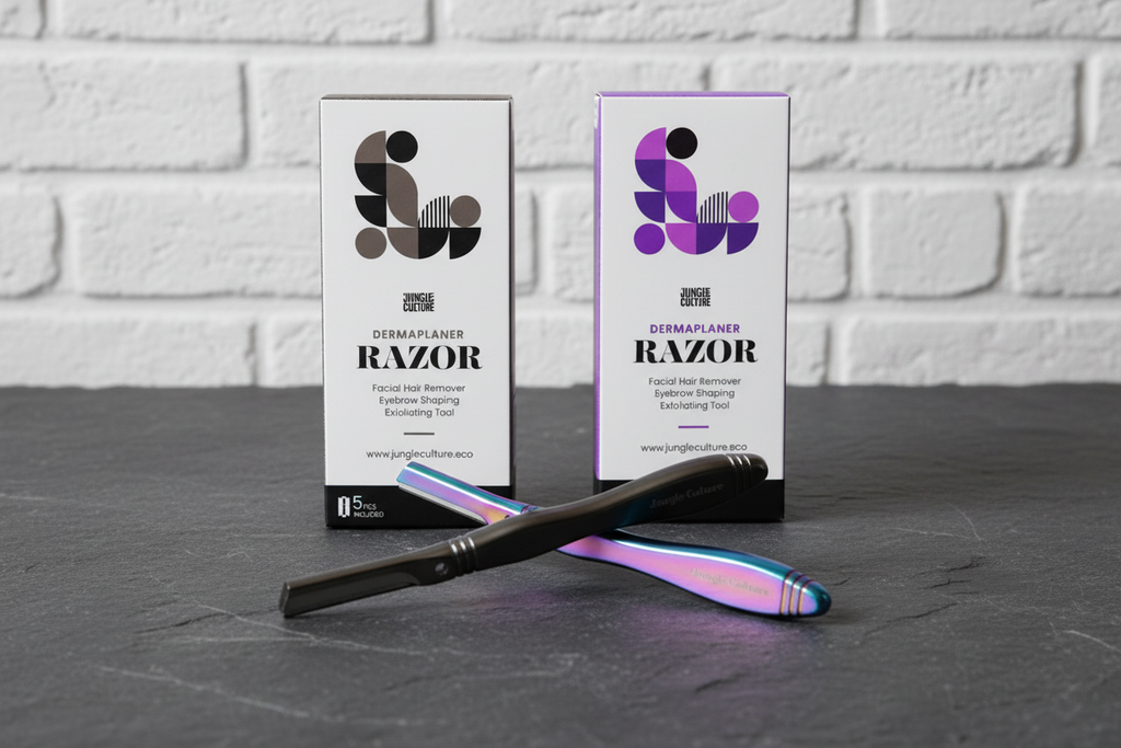 Both Dermaplaners Crossed + Boxes