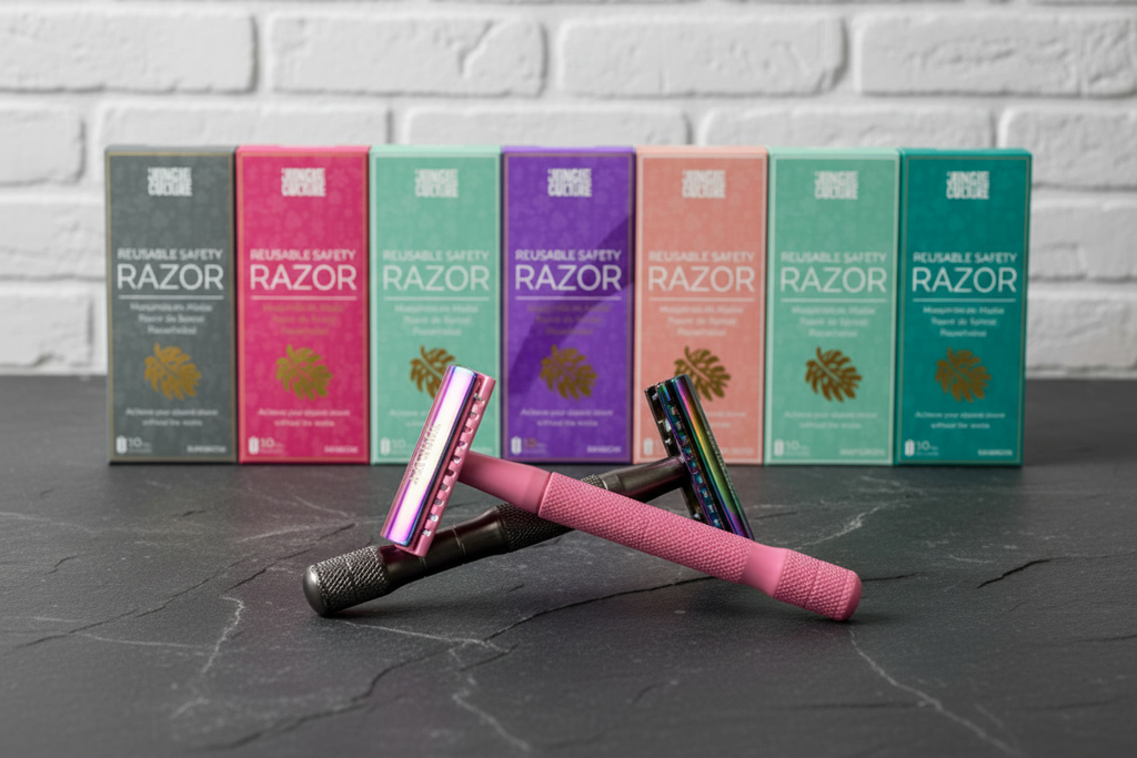 Boxes + Crossed Razors Foreground