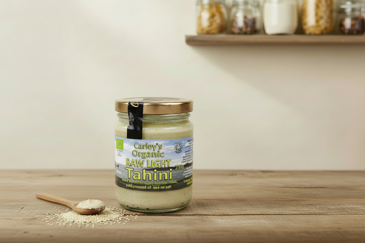 Carley's Raw Light Tahini - Larger Jar