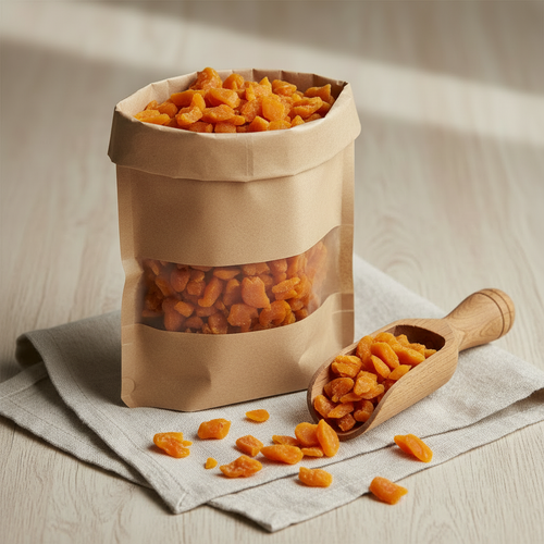 Chopped Dried Apricots – Eco Product Shot