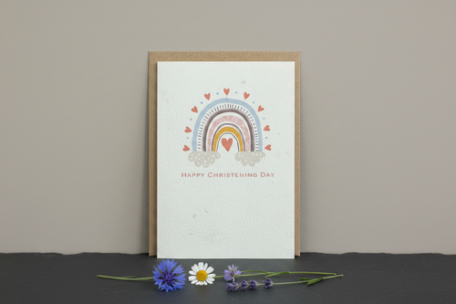 Christening Day Plantable Seed Card
