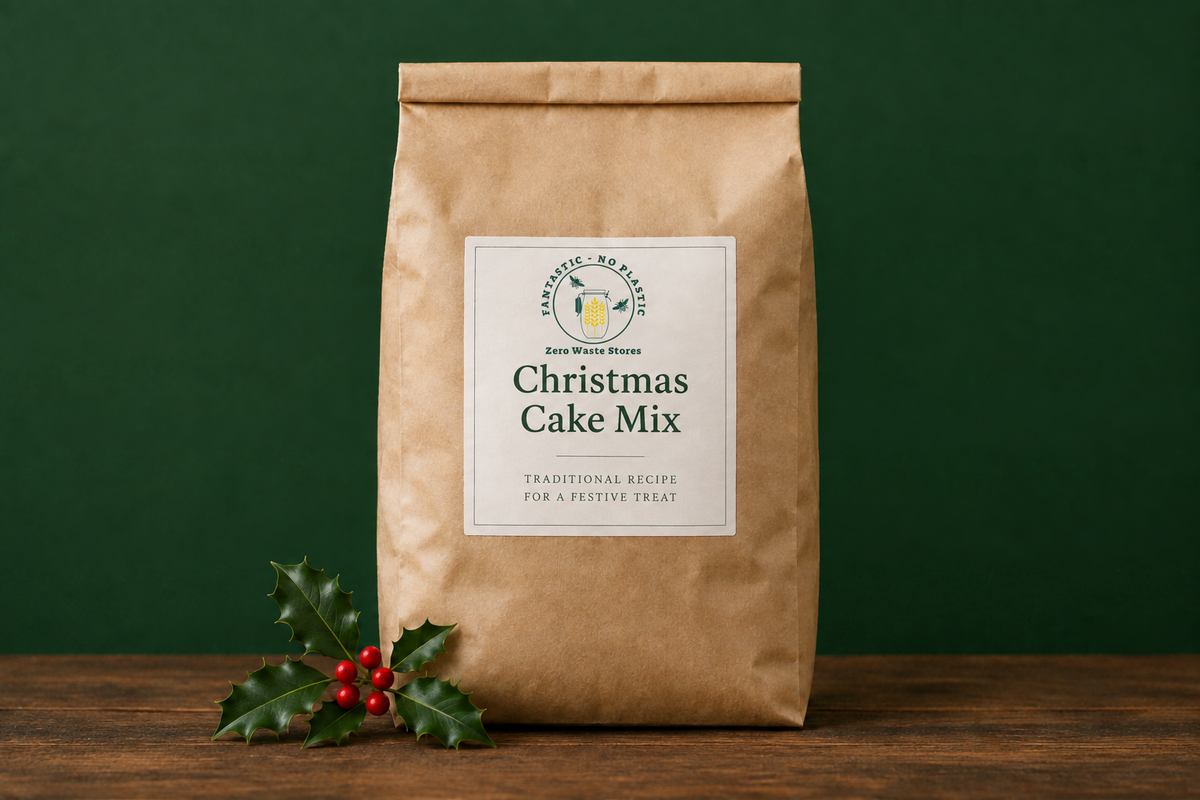 Christmas Cake Mix - Logo on Label
