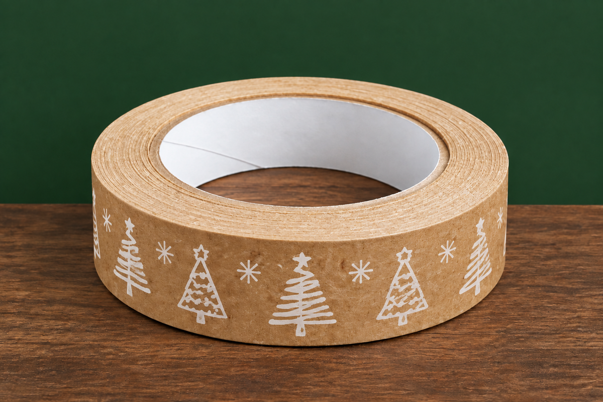 Christmas trees tape