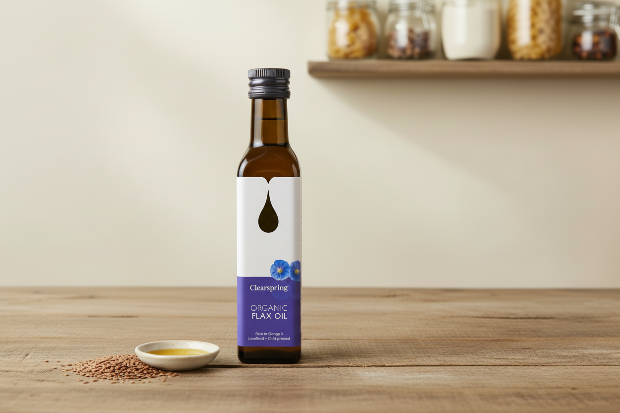 Clearspring Organic Flax Oil Pantry Style
