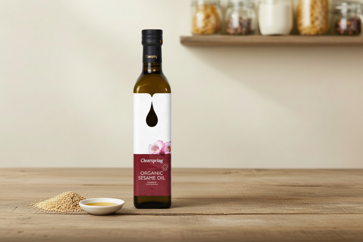 Clearspring Organic Sesame Oil Pantry Style v3