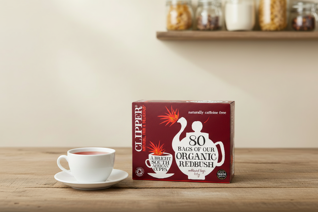 Clipper Redbush Tea - Pantry Background
